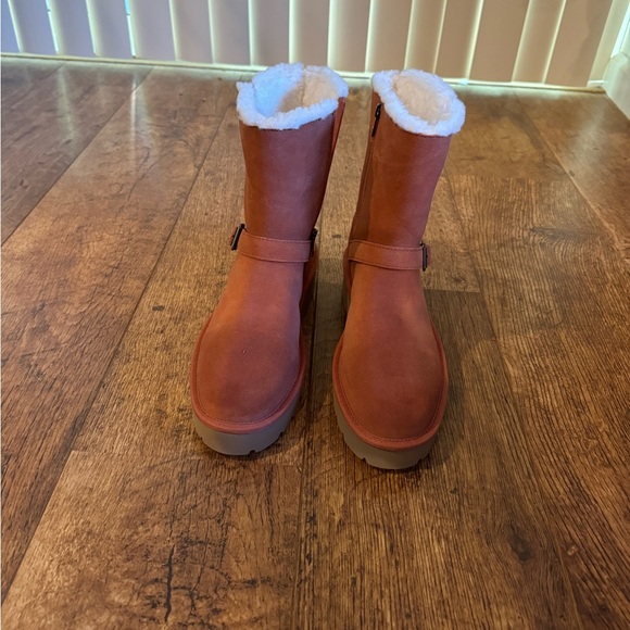 UGG KoolaBurra Pumpkin Spice Colored Booties Size 8 - Picture 4 of 10